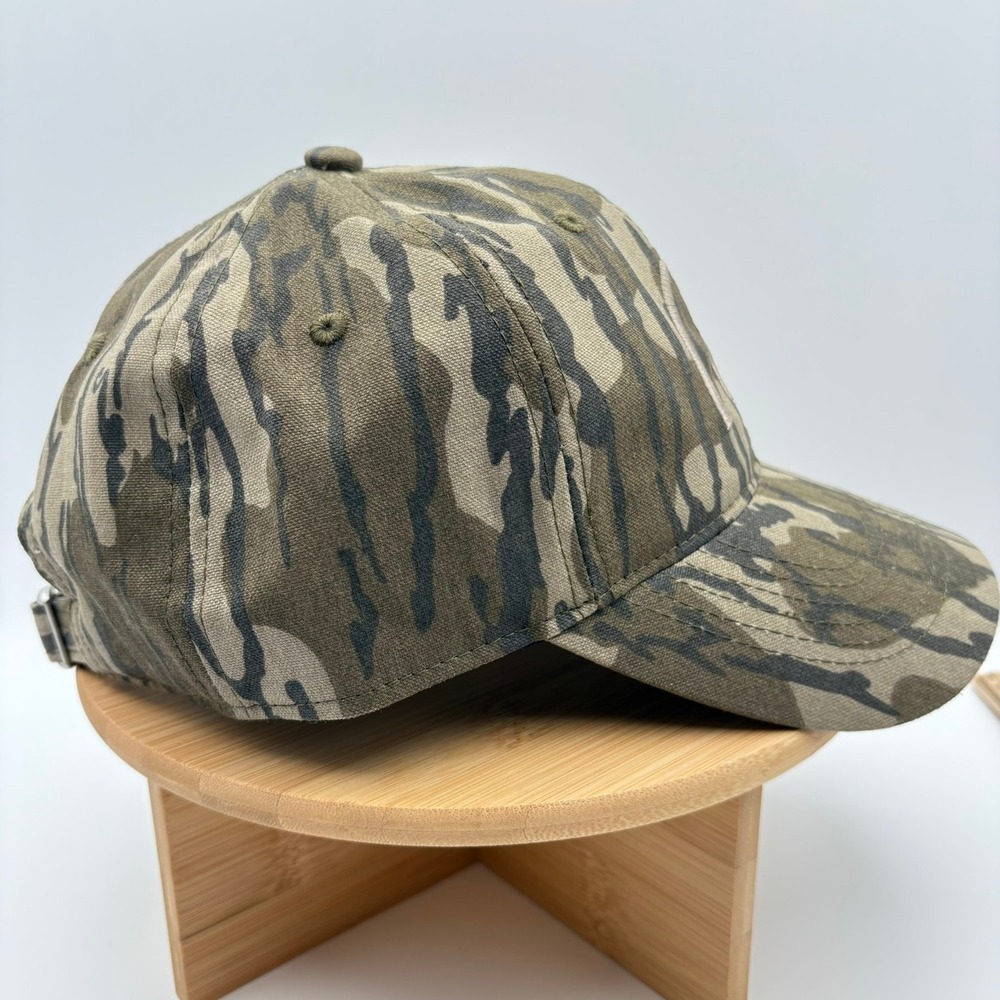 Ducks Unlimited Mossy Oak Bottomland Camo Hat Adjustable Hunting Cap NWT - Picture 6 of 10